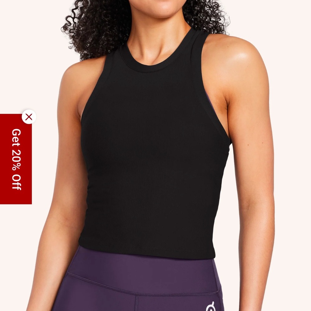 Peloton Performance Rib Racerback Tank - Picture 4 of 10